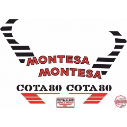 Juego Adhesivos Montesa...